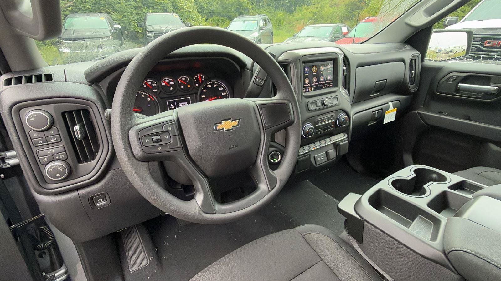 New 2026 Chevrolet Silverado 1500 Custom w/ Turbomax Blackout Package AWD/4WD image 3