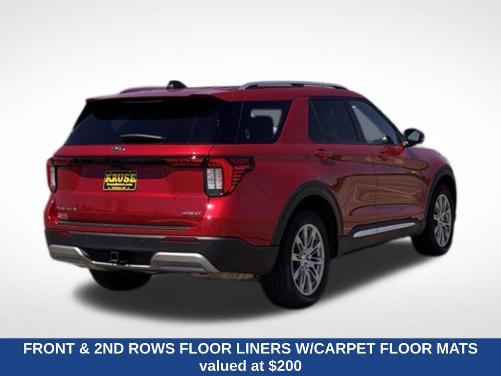 Used 2025 Ford Explorer Platinum AWD/4WD image 3