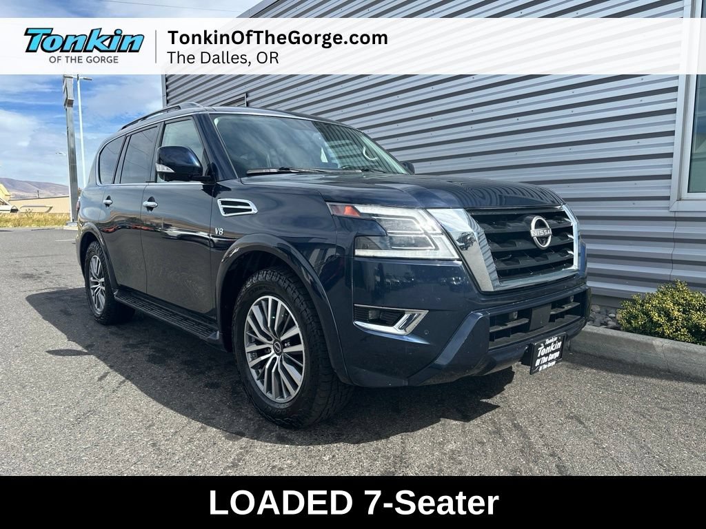 Used 2022 Nissan Armada SL w/ Captain's Chairs Package