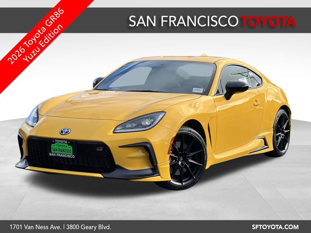 New 2026 Toyota GR86 YUZU Limited image 1
