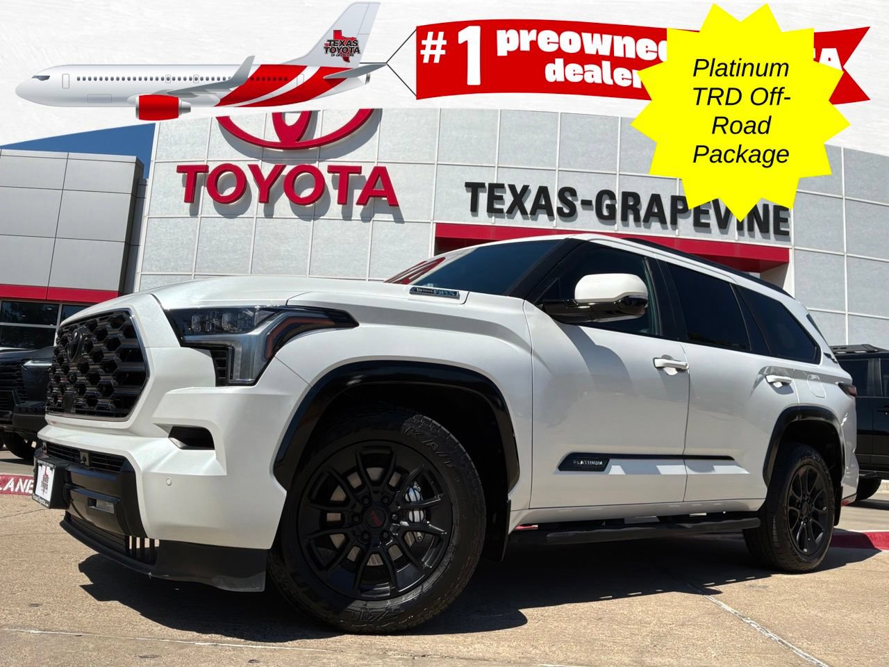 Used 2024 Toyota Sequoia Platinum w/ TRD Off-Road Package