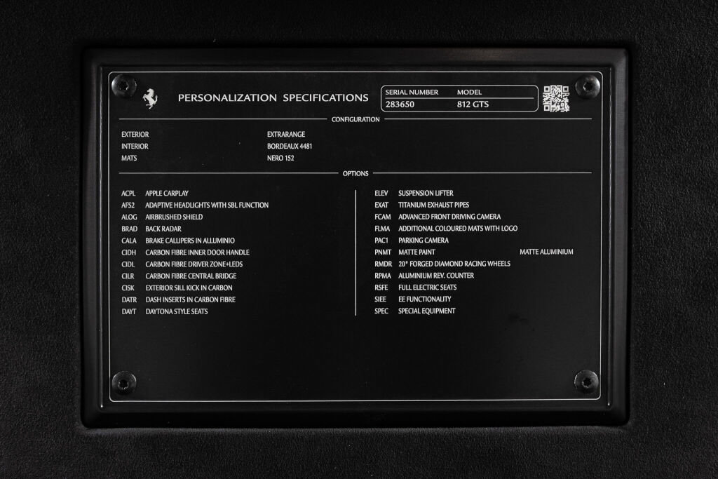 Used 2022 Ferrari 812 GTS image 21