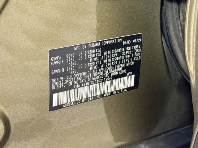 Used 2025 Subaru Outback Onyx Edition XT w/ Popular Package #2 AWD/4WD image 50