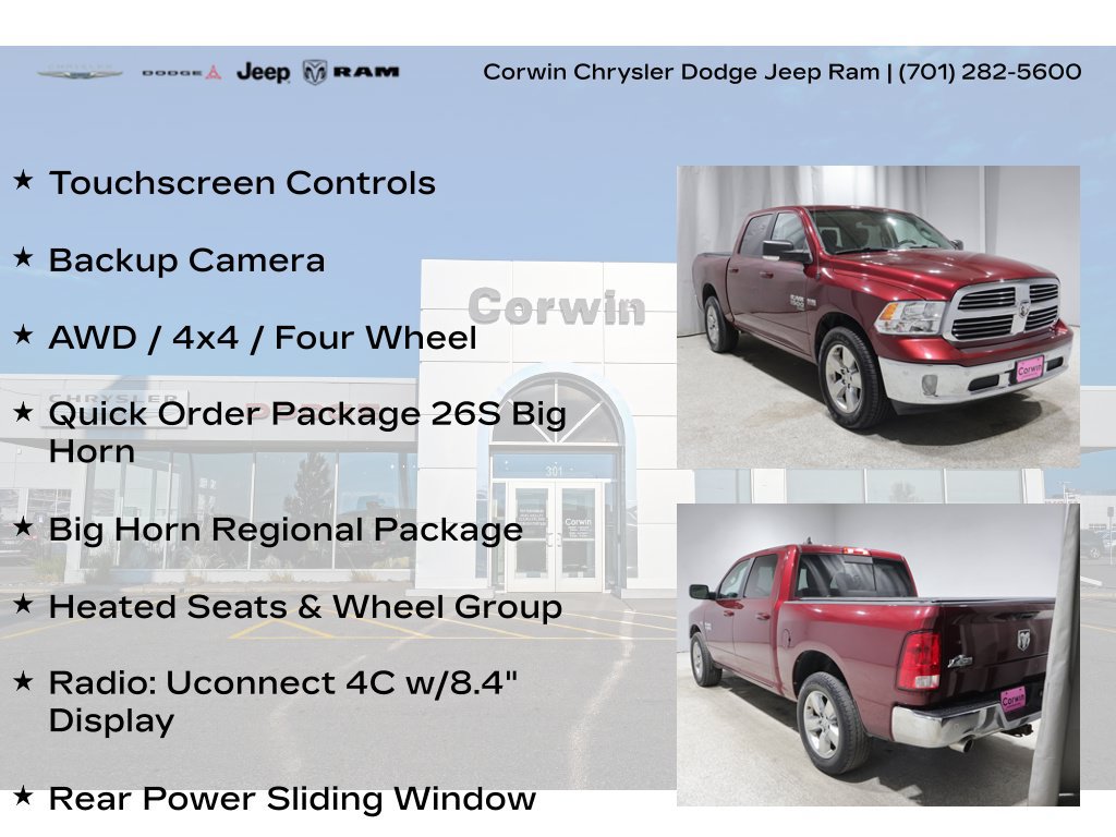 Used 2019 RAM 1500 Big Horn AWD/4WD image 8