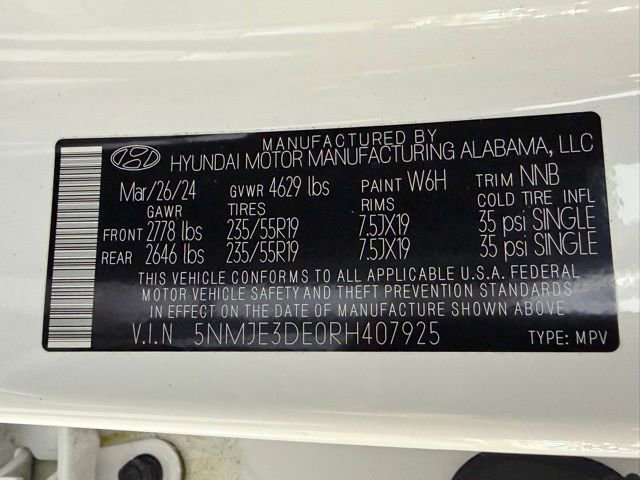 Used 2024 Hyundai Tucson Limited FWD image 38