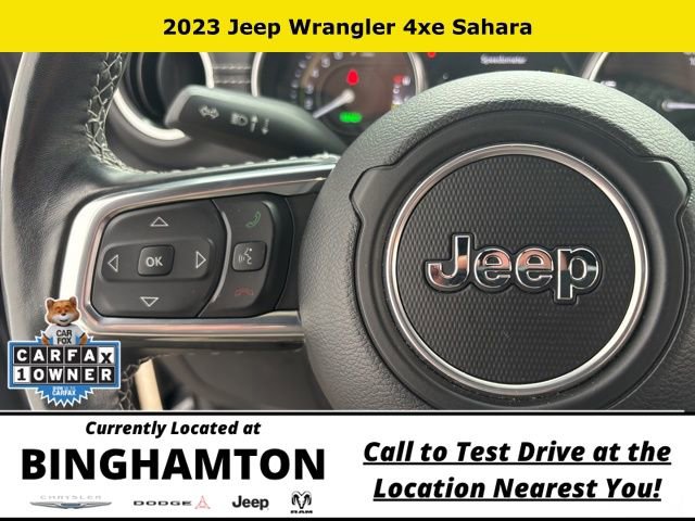 Used 2023 Jeep Wrangler Unlimited Sahara w/ Cold Weather Group AWD/4WD image 11