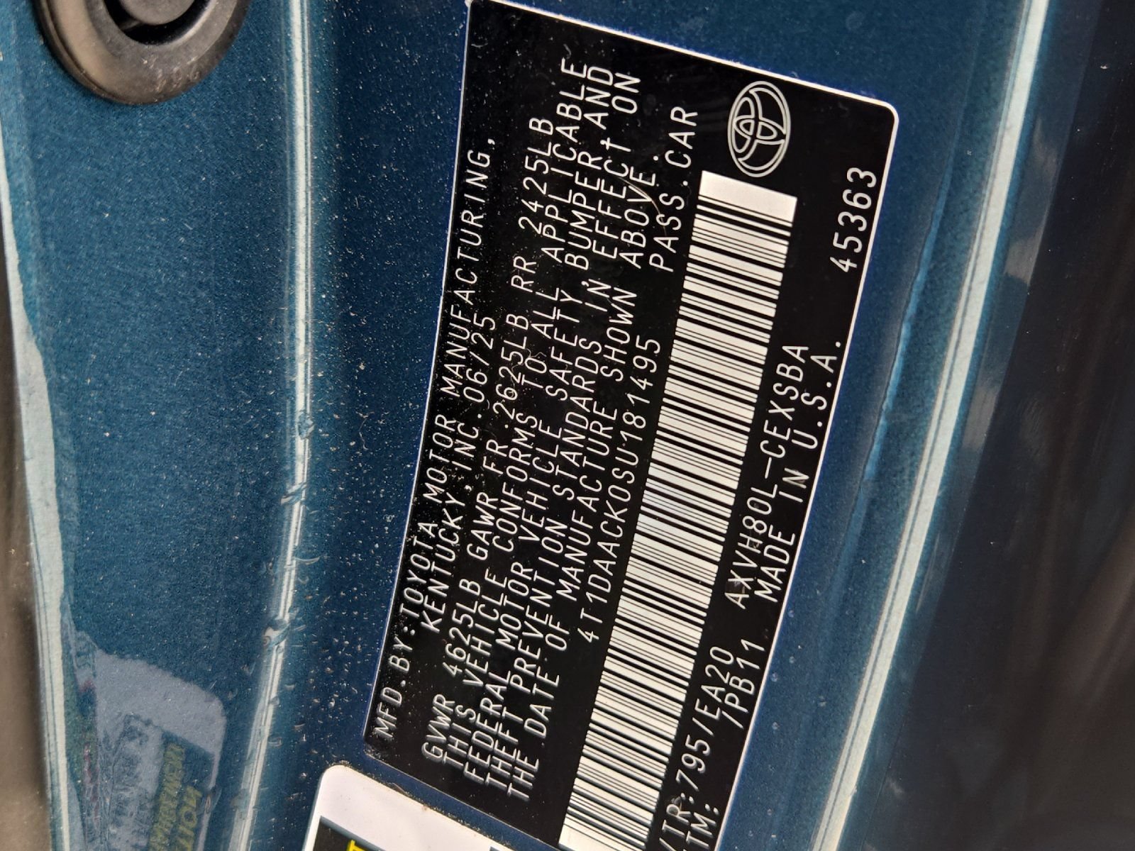 Certified 2025 Toyota Camry SE w/ Convenience Package FWD image 24