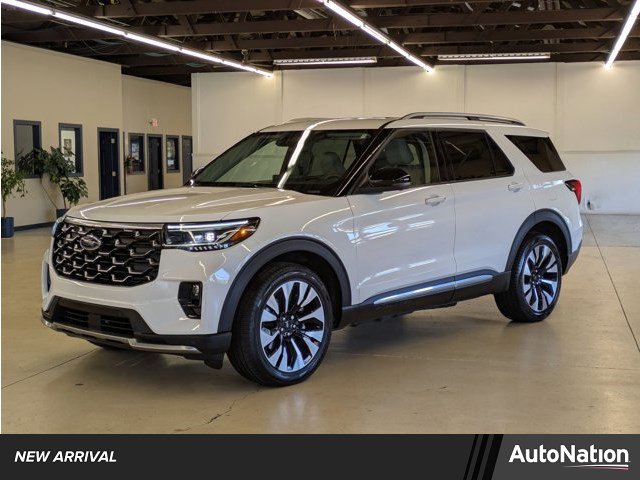 Certified 2025 Ford Explorer Platinum w/ LUX Leather Package