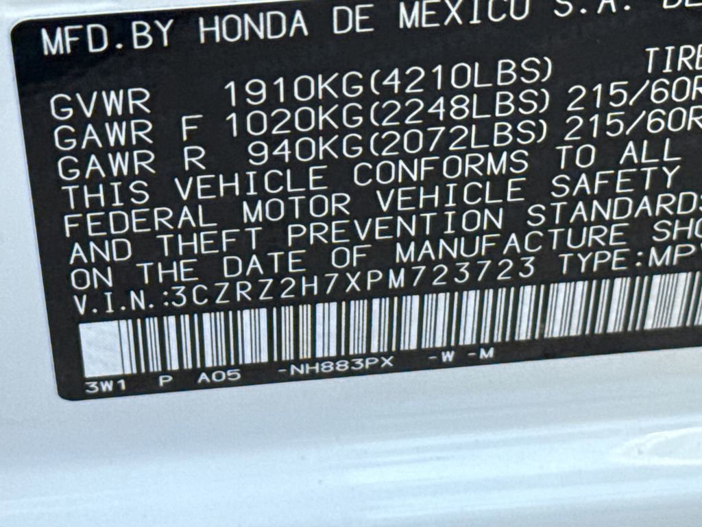 Used 2023 Honda HR-V EX-L image 32