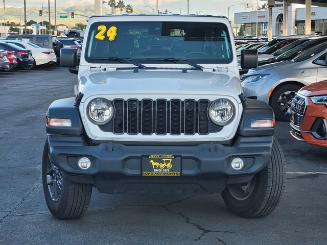 Certified 2024 Jeep Wrangler Unlimited Sport AWD/4WD image 2