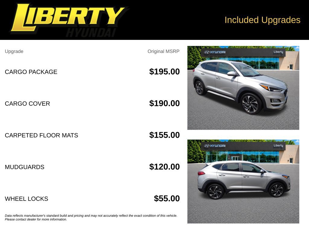 Used 2020 Hyundai Tucson Sport w/ Cargo Package AWD/4WD image 6