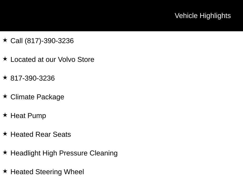 Used 2023 Volvo XC40 Recharge Plus w/ Protection Package Premier AWD/4WD image 2