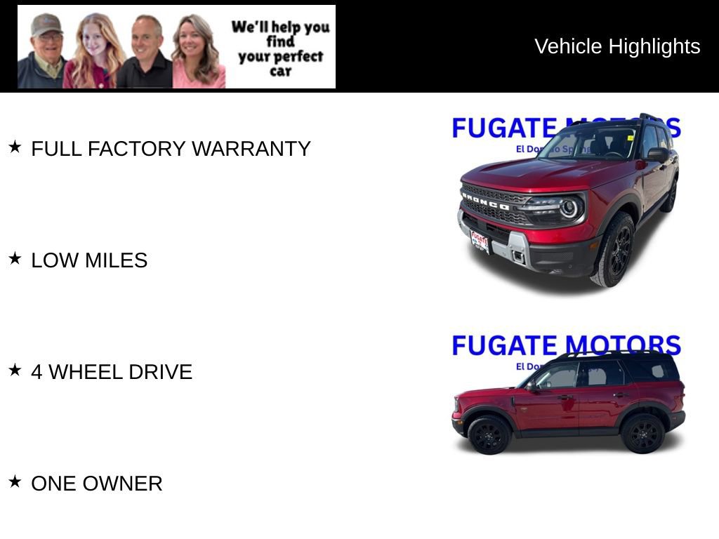 Used 2025 Ford Bronco Sport Badlands image 8