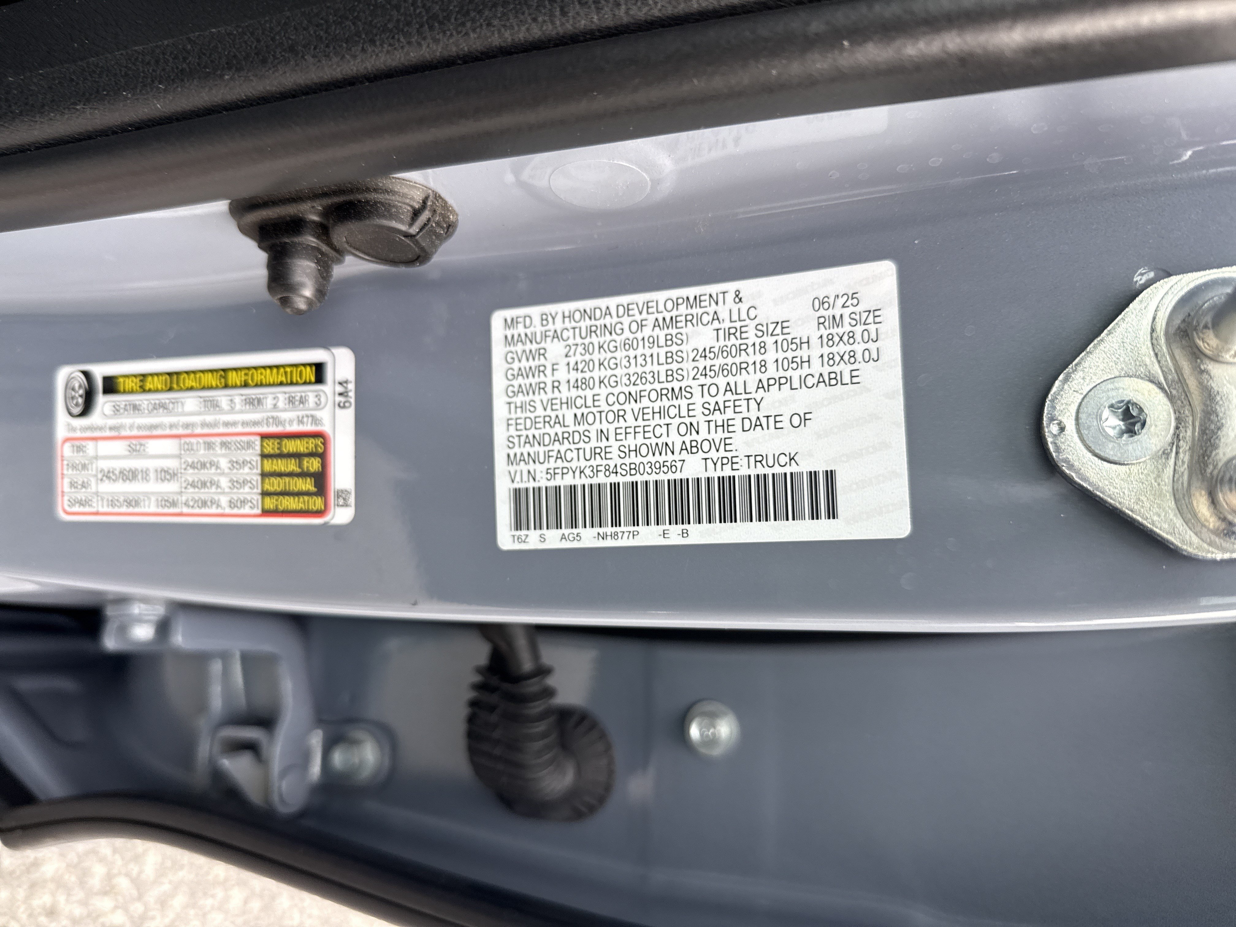 Certified 2025 Honda Ridgeline Black Edition image 34