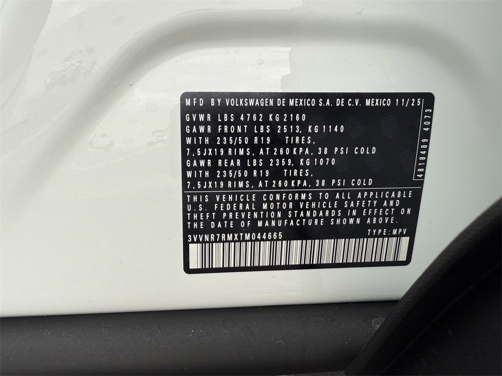 New 2026 Volkswagen Tiguan SE image 26