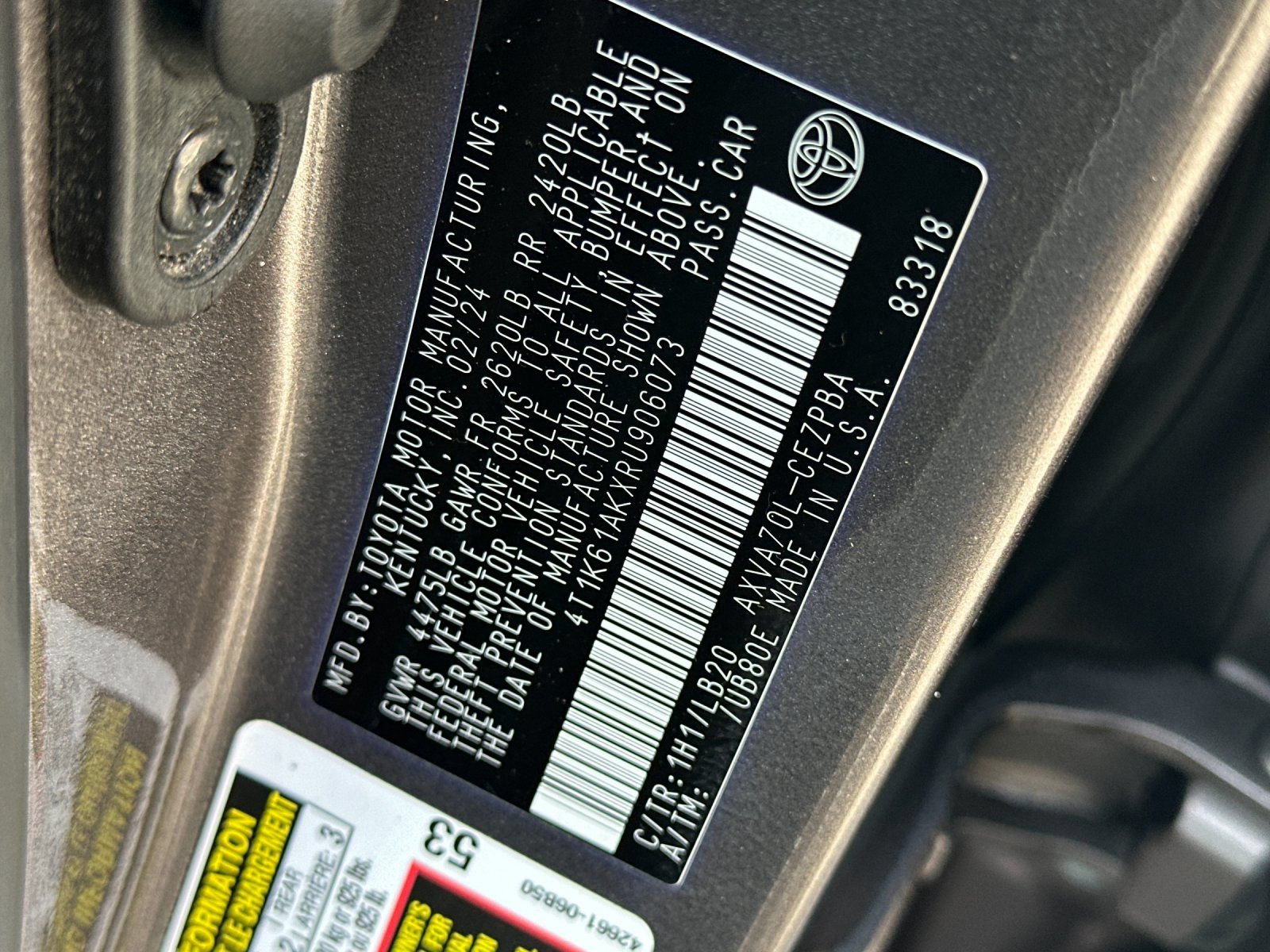 Used 2024 Toyota Camry XSE FWD image 25