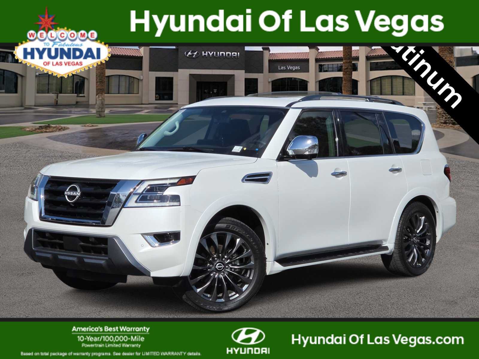 Used 2023 Nissan Armada Platinum w/ Captain's Chairs Package