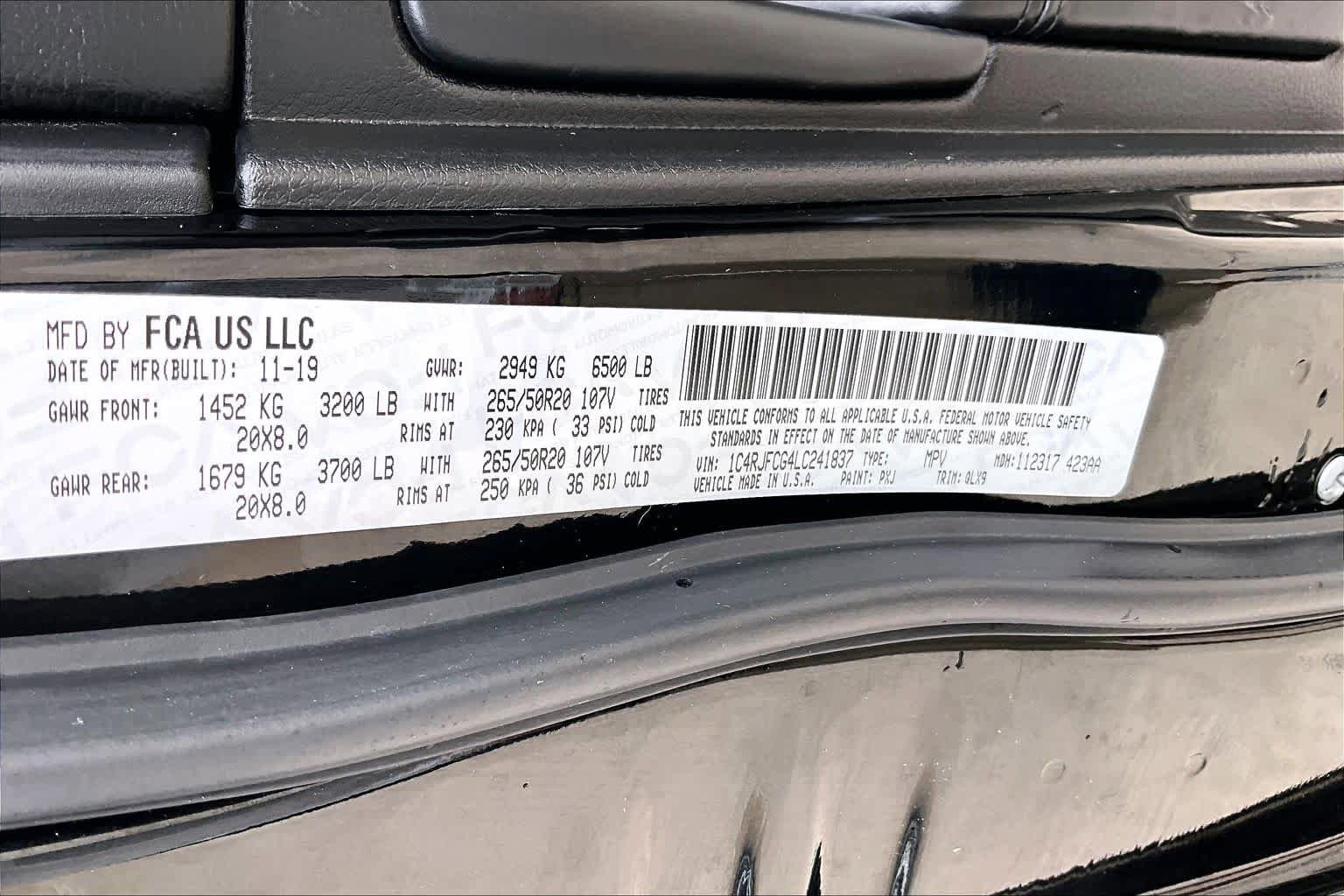 Used 2020 Jeep Grand Cherokee High Altitude AWD/4WD image 35