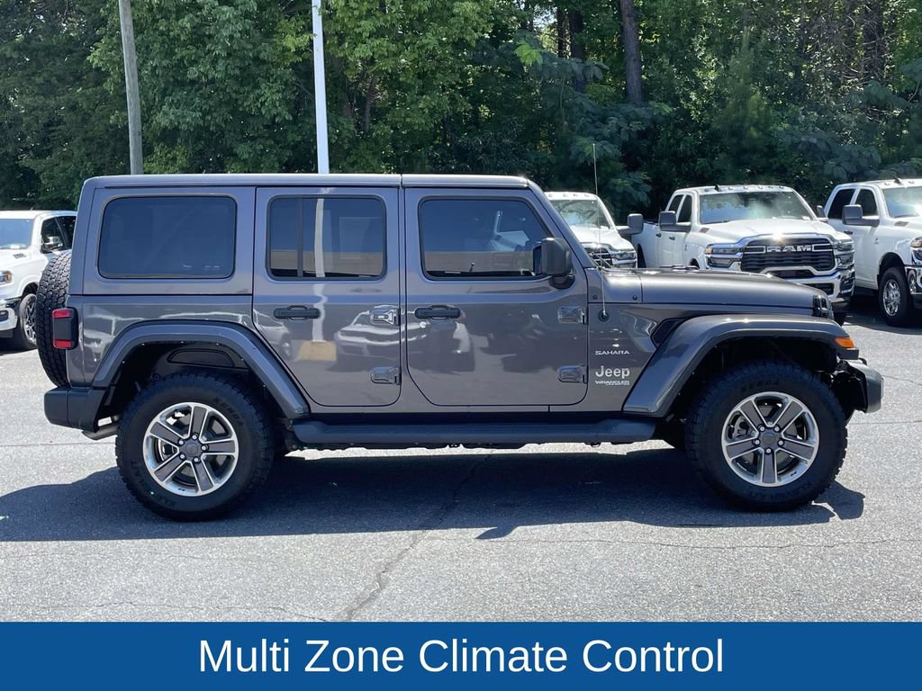 Used 2021 Jeep Wrangler Unlimited Sahara AWD/4WD image 9