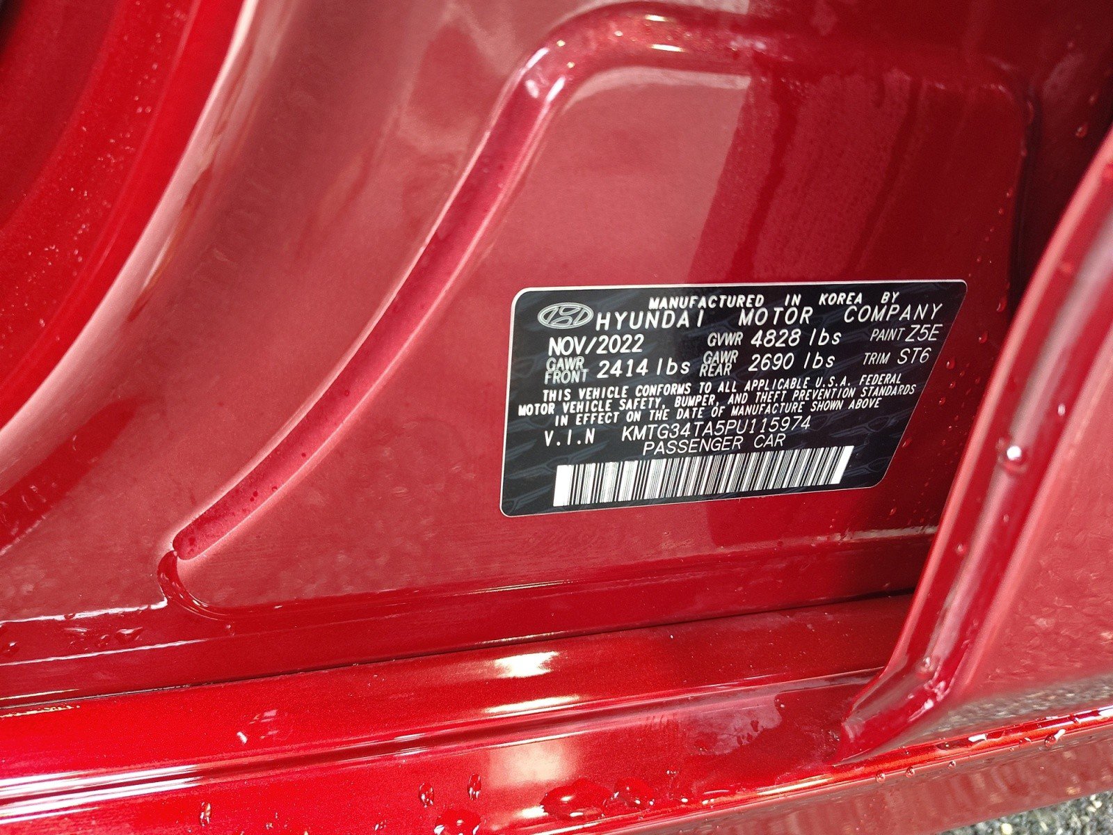 Used 2023 Genesis G70 2.0T w/ Sport Prestige Package AWD/4WD image 24