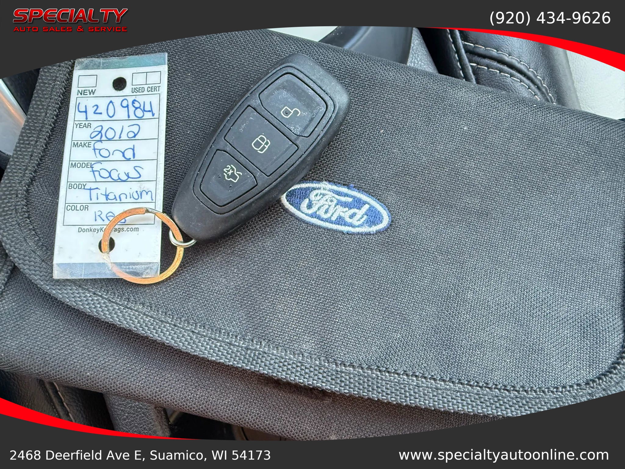 Used 2012 Ford Focus Titanium image 37