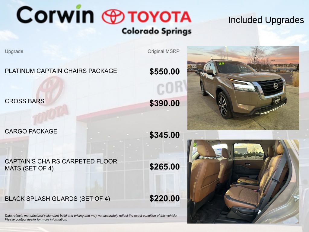 Used 2023 Nissan Pathfinder Platinum image 4