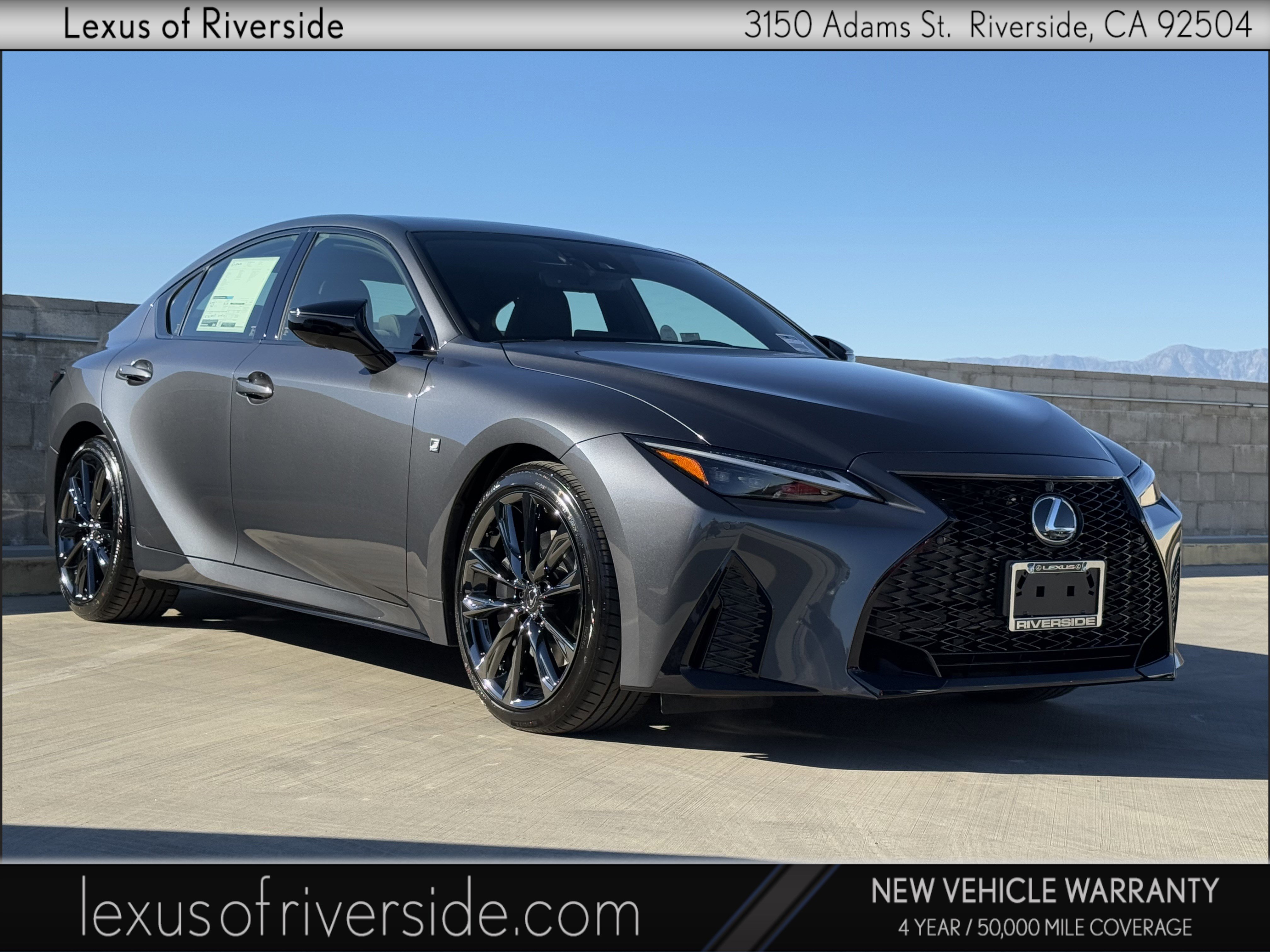New 2025 Lexus IS 350 F Sport