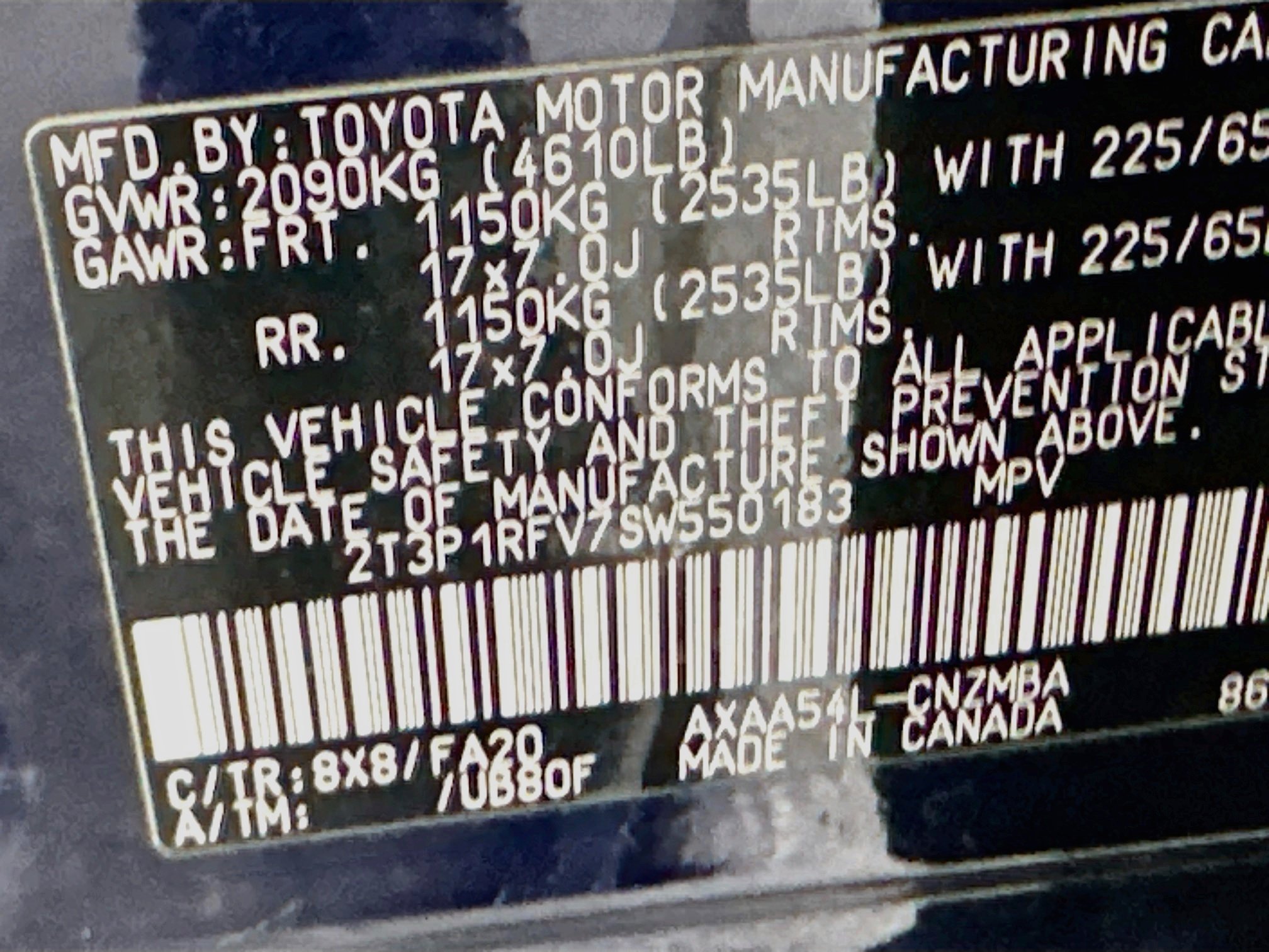 Used 2025 Toyota RAV4 XLE AWD/4WD image 12