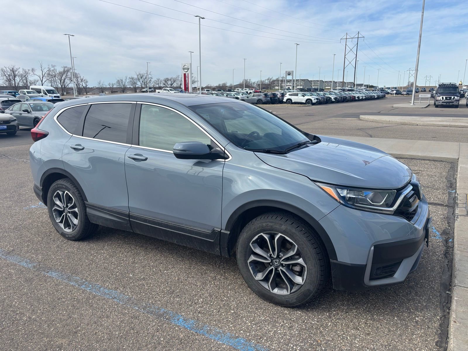Used 2021 Honda CR-V EX-L image 3