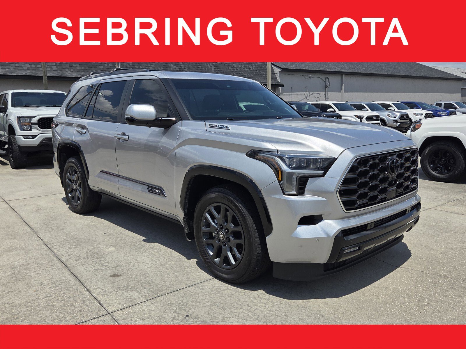 Certified 2025 Toyota Sequoia Platinum AWD/4WD image 1