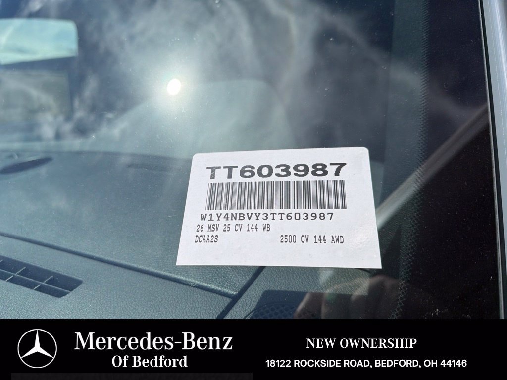 New 2026 Mercedes-Benz Sprinter 2500 image 25