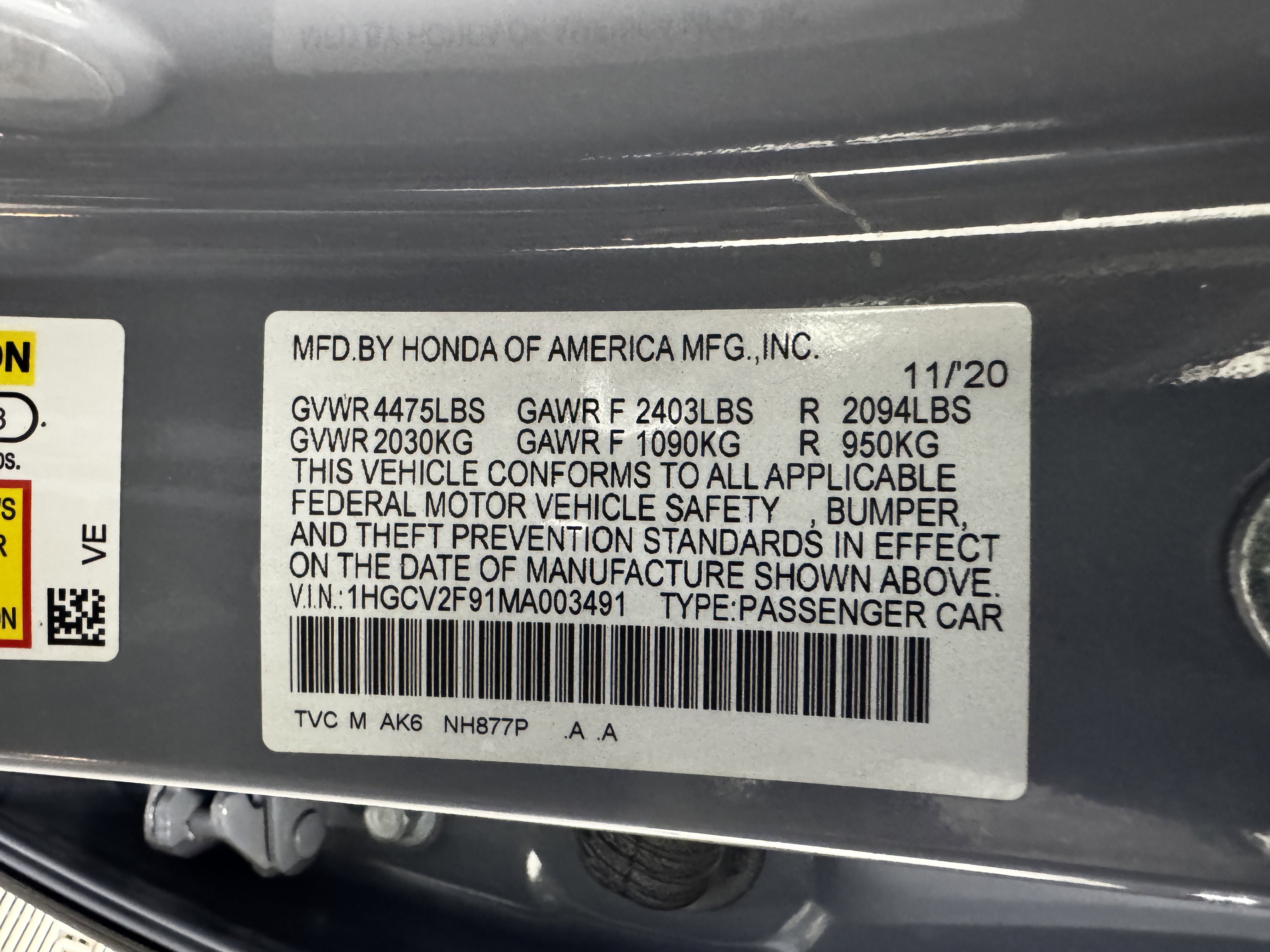 Used 2021 Honda Accord Touring image 51