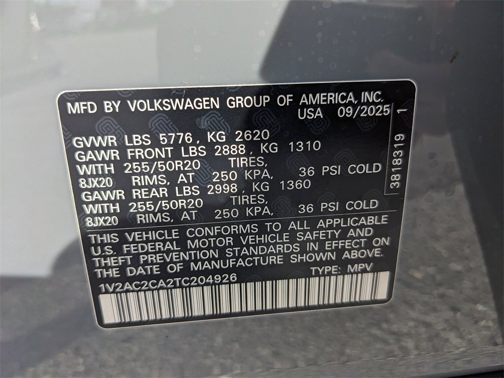 New 2026 Volkswagen Atlas Cross Sport SEL R-Line image 29