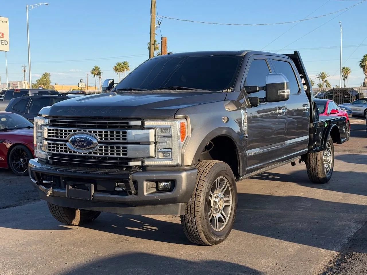 Used 2017 Ford F350 Platinum w/ Platinum Ultimate Package AWD/4WD image 2
