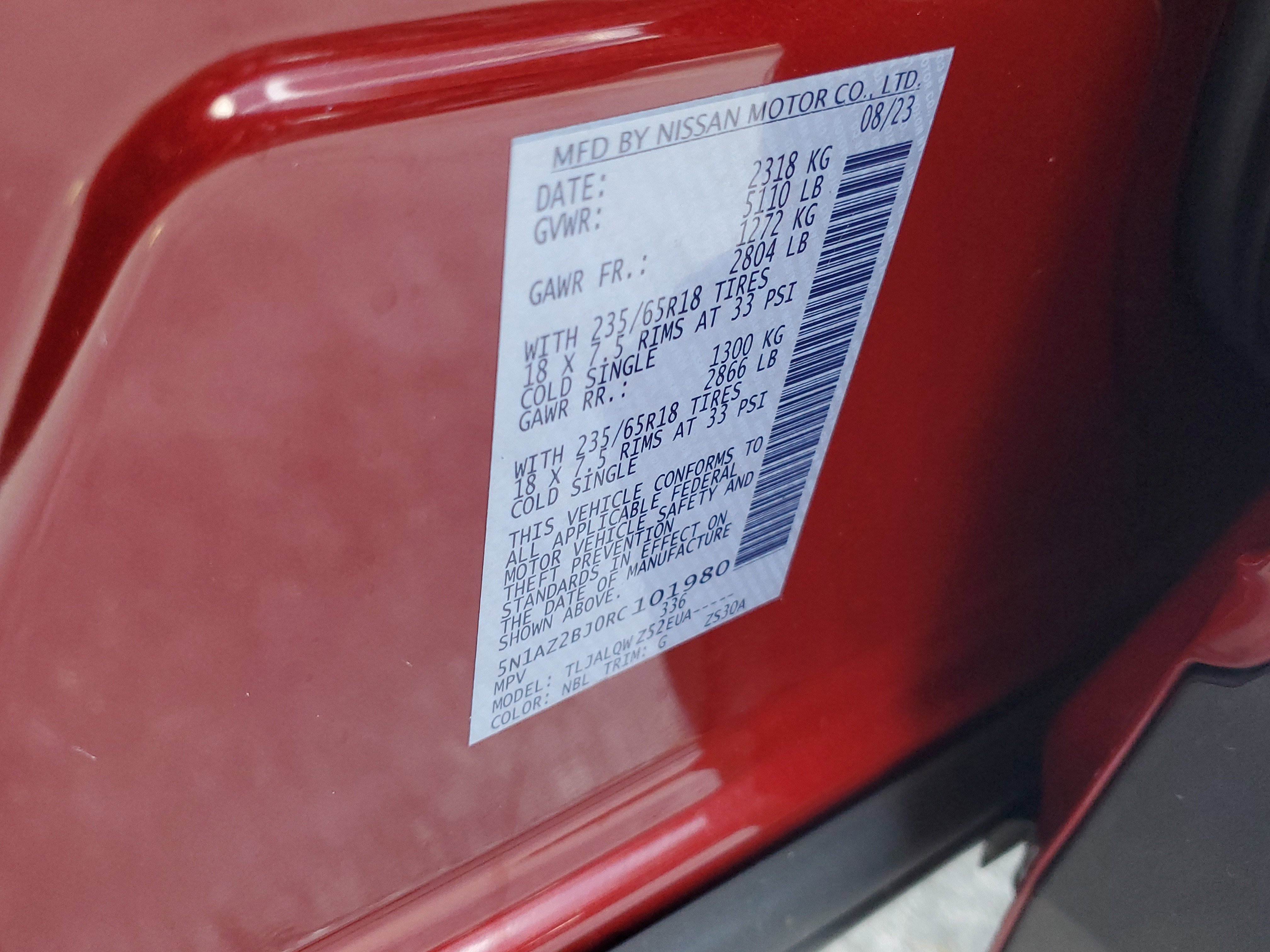 Used 2024 Nissan Murano SV image 30