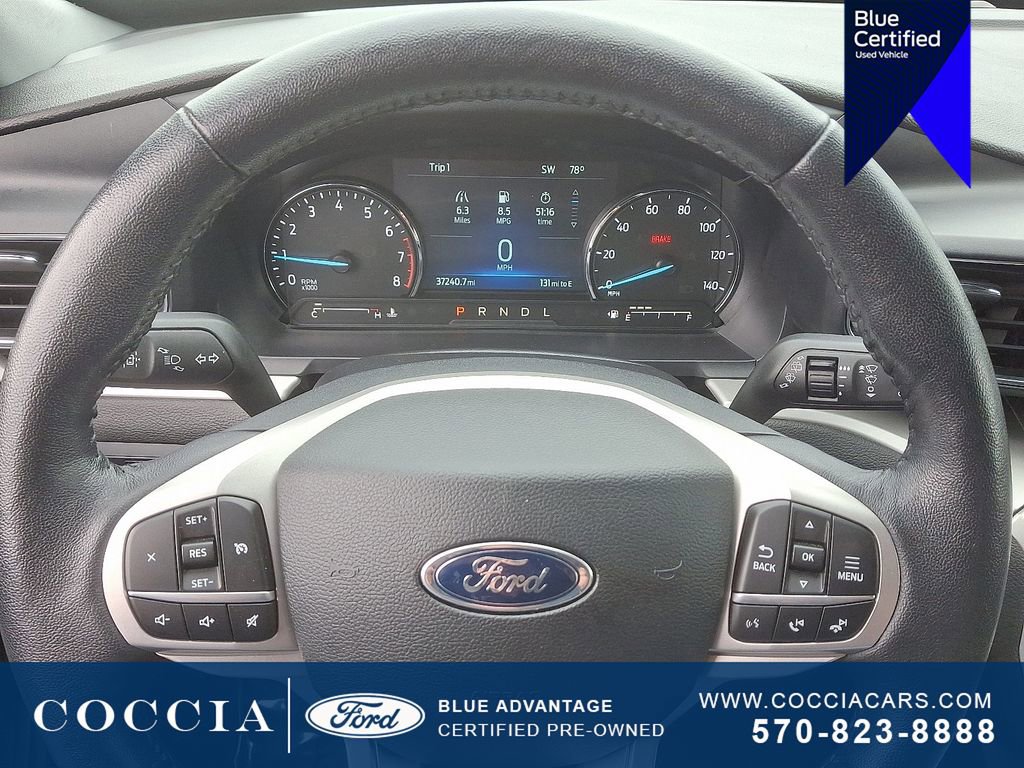 Certified 2022 Ford Explorer XLT w/ Equipment Group 202A image 20