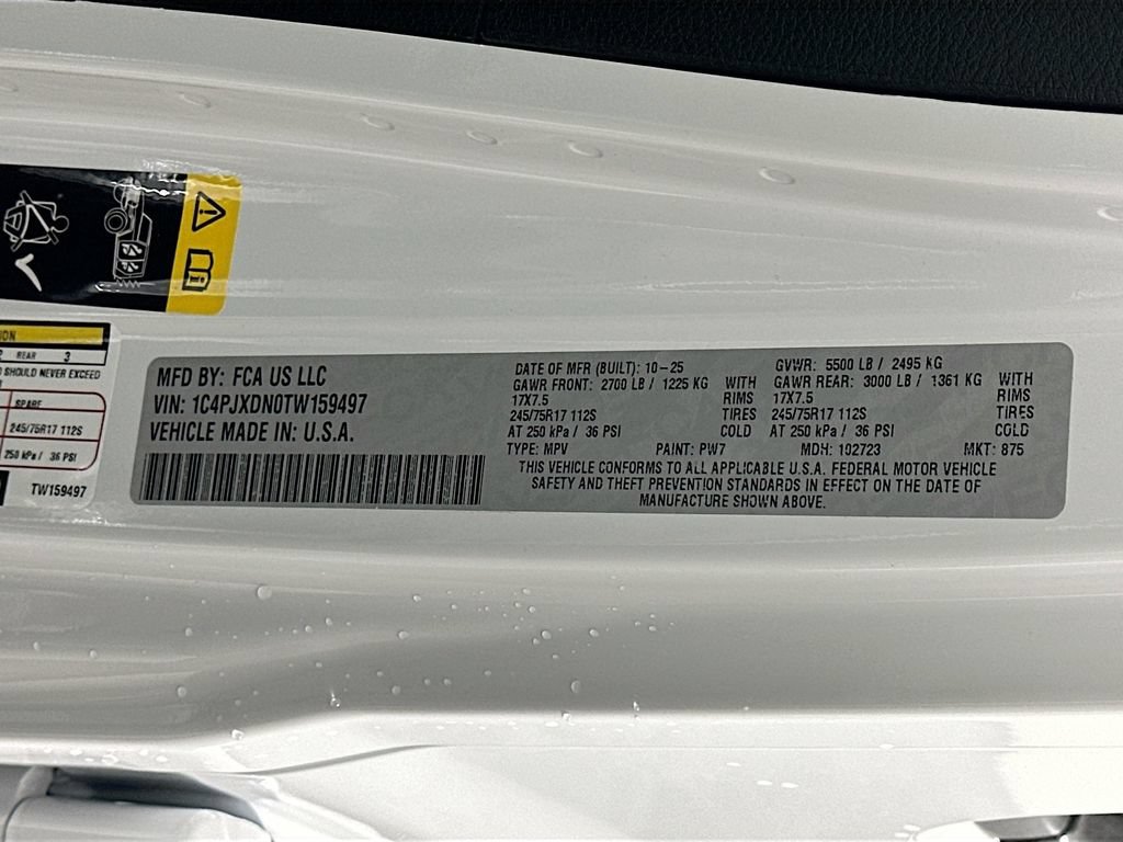 New 2026 Jeep Wrangler Unlimited Sport AWD/4WD image 17