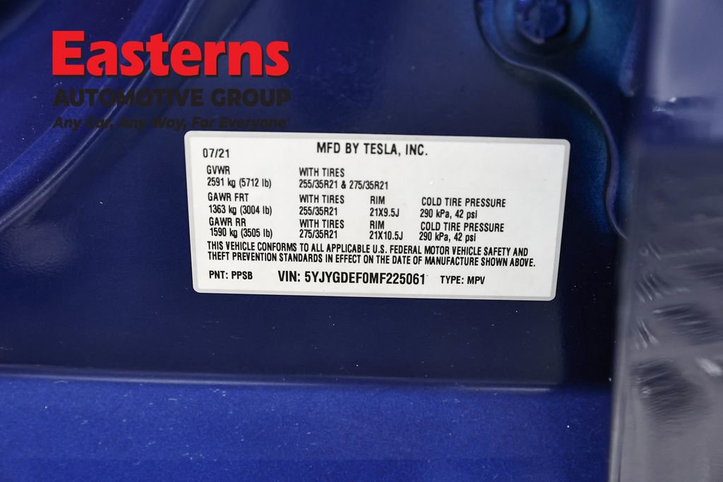 Used 2021 Tesla Model Y Performance image 34