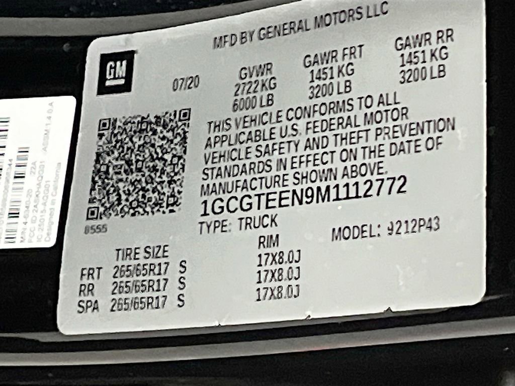 Used 2021 Chevrolet Colorado ZR2 w/ ZR2 Midnight Special Edition image 31