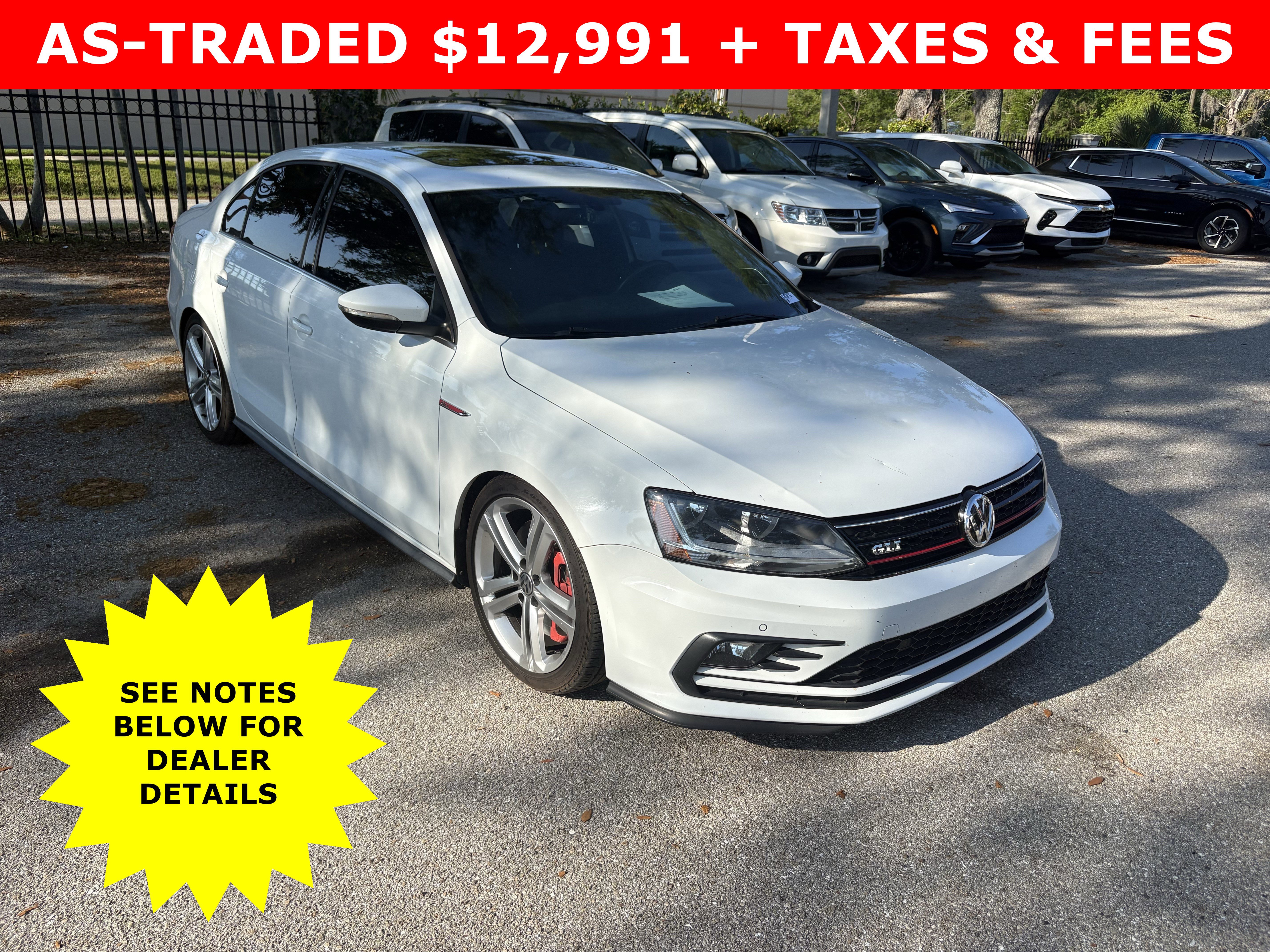 Used 2017 Volkswagen Jetta GLI image 1