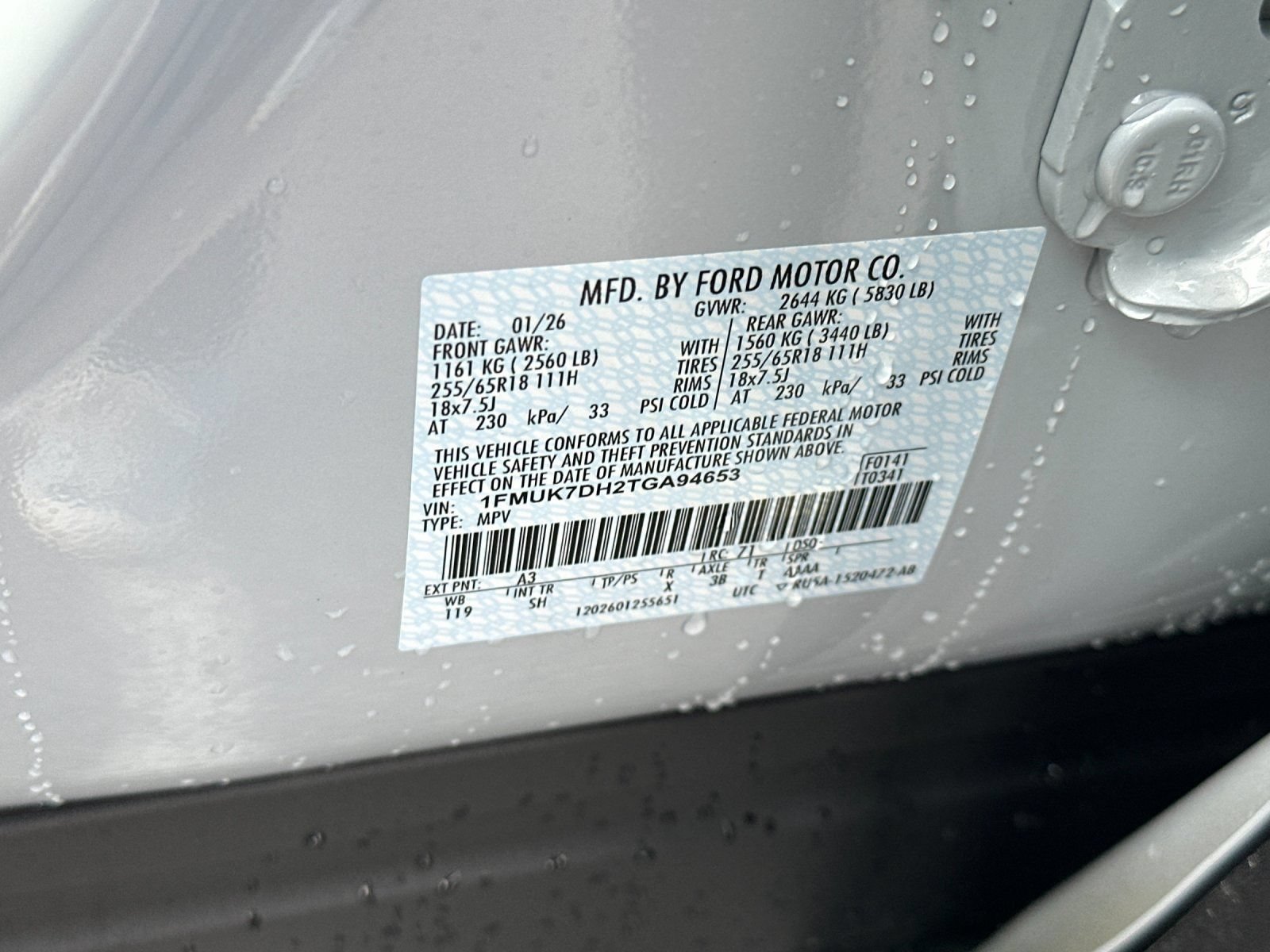 New 2026 Ford Explorer Active w/ Active Comfort Package RWD image 42