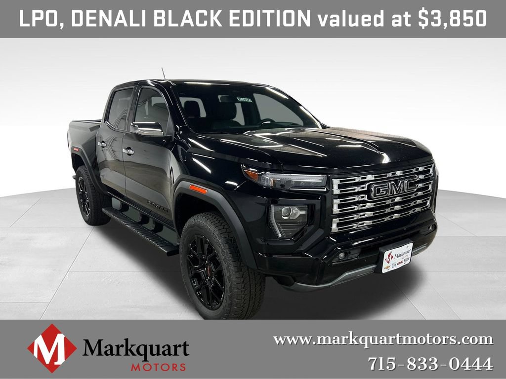 New 2026 GMC Canyon Denali w/ LPO, Denali Black Edition