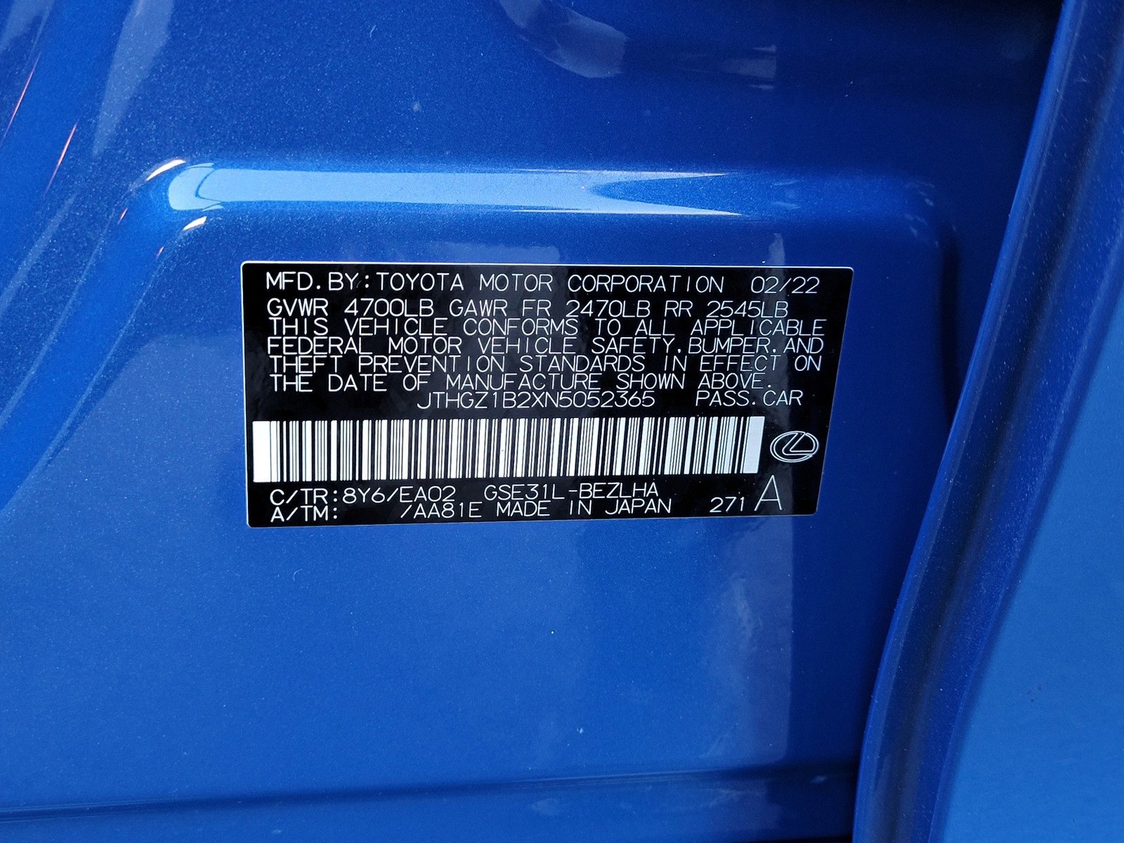 Used 2022 Lexus IS 350 F Sport image 31