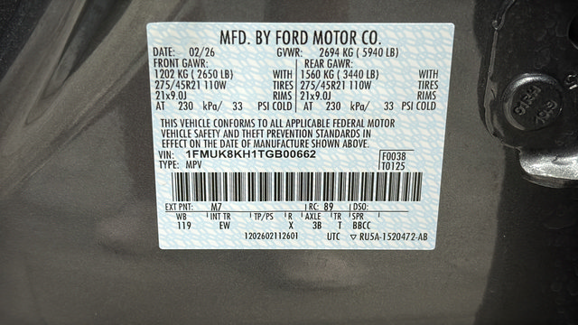 Used 2026 Ford Explorer ST-Line w/ ST-Line Street Pack AWD/4WD image 29