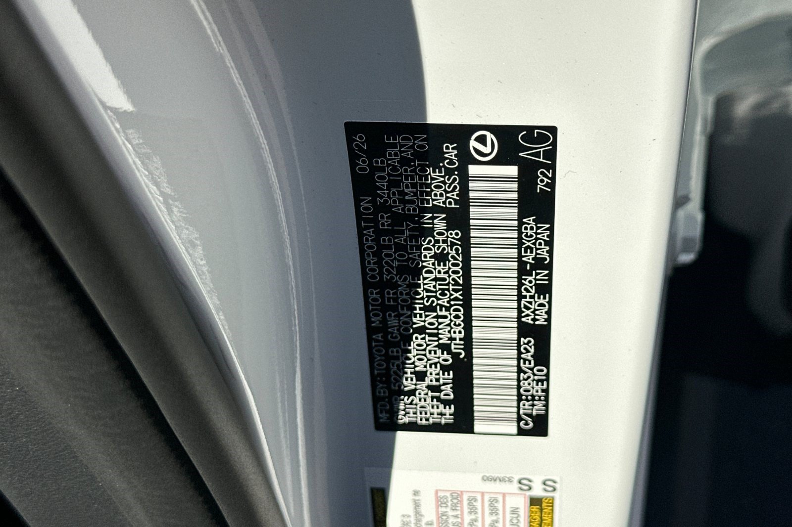 New 2026 Lexus ES 350h AWD w/ Convenience Package image 24