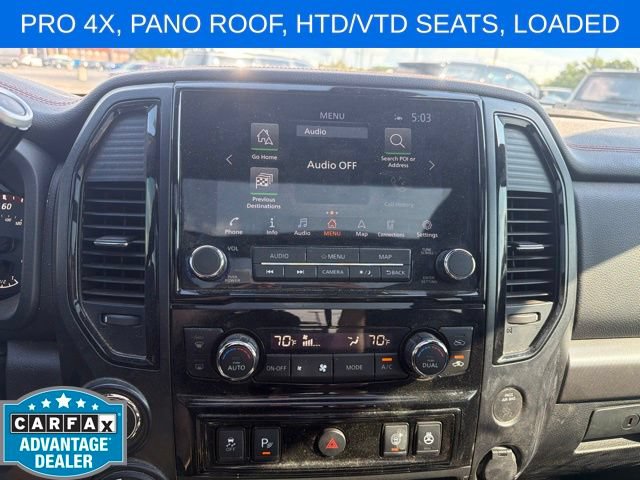 Used 2021 Nissan Titan PRO-4X w/ Pro-4x Convenience Package AWD/4WD image 17