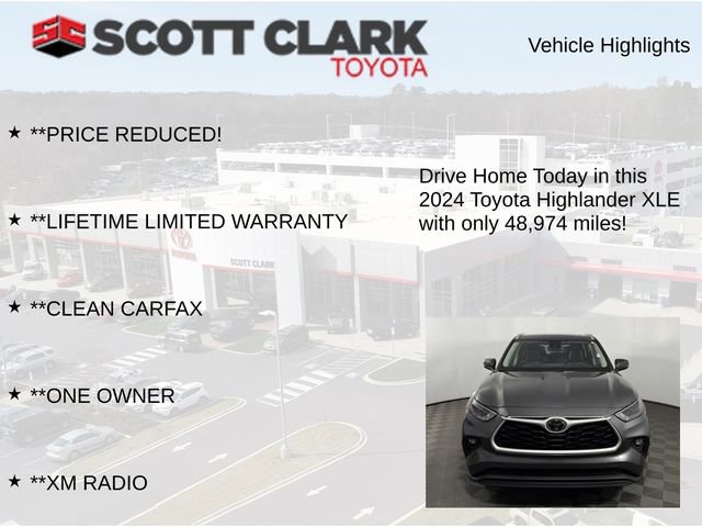 Used 2024 Toyota Highlander XLE image 12