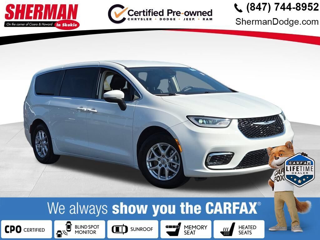 Certified 2023 Chrysler Pacifica Touring-L FWD image 1