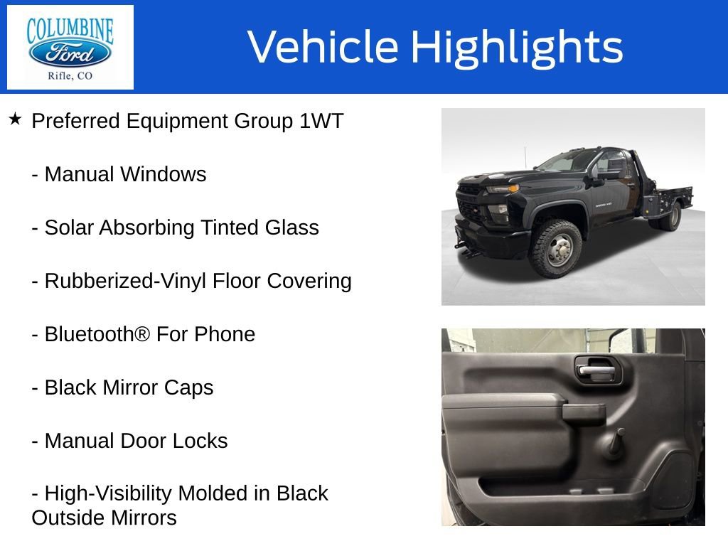 Used 2021 Chevrolet Silverado 3500 W/T AWD/4WD image 4