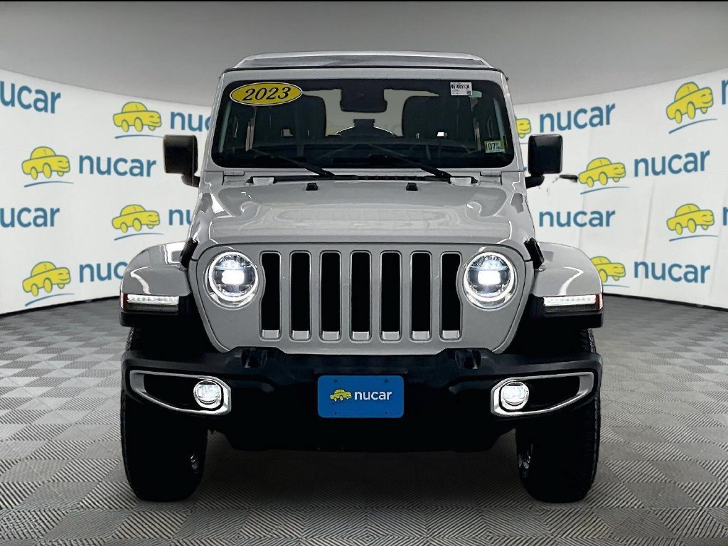 Used 2023 Jeep Wrangler Unlimited Sahara w/ LED Lighting Group AWD/4WD image 2